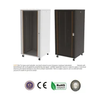 AGER AG-AN22U6060XX-YY 22U 600×600 mm 19″ Dikili Tip Rack Kabinet (Nakliye Dahildir)