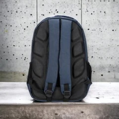 PLM City Notebook Sırt Çantası 17 İnç Lacivert – Geniş Bölmeli Laptop Çantası, Günlük Kullanım ve Seyahat İçin Ergonomik Sırt Çantası-3