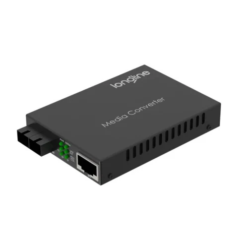 Longline 10/100/1000M 1310nm Singlemode 10Km SC Gigabit Media Converter