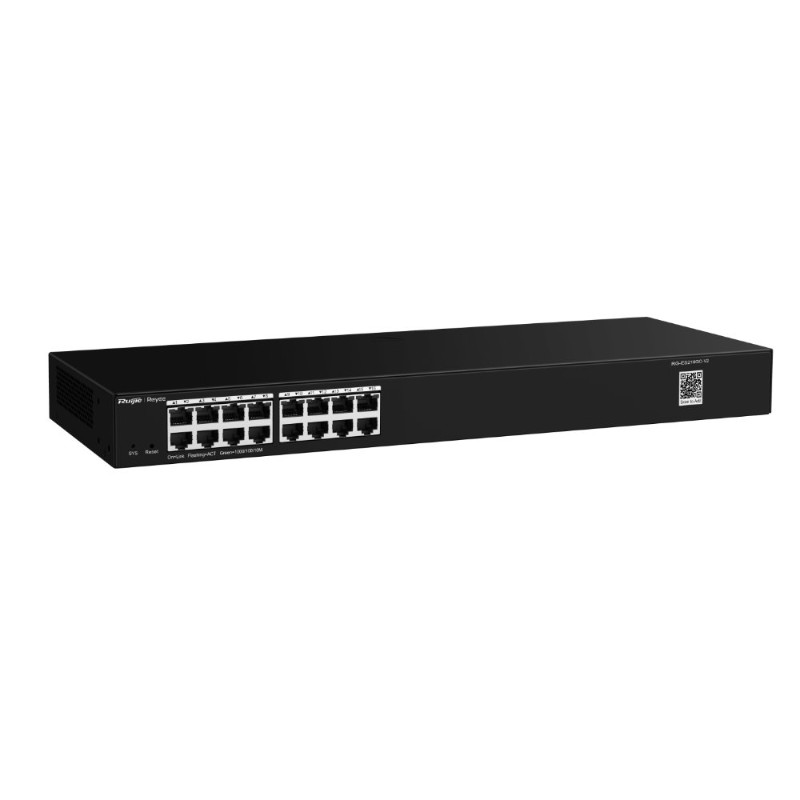 RUIJIE REYEE RG-ES216GC 16 PORT 10/100/1000 RUIJIE CLOUD YONETILEBİLİR RACK MOUNT SWITCH METAL KASA-4