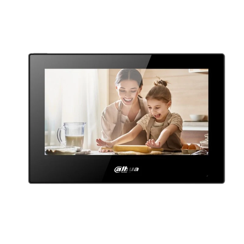 Dahua VTH5321GB-W Android IP Görüntülü Diafon Monitör – 7” Dokunmatik, WiFi + PoE, 256GB Destekli Smart Intercom-1