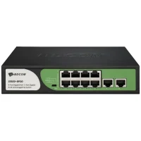 BDCOM S1500-8P2G 8 Port Gigabit PoE Switch – 8x PoE + 2x Gigabit Uplink, 90W Yönetilemez Switch