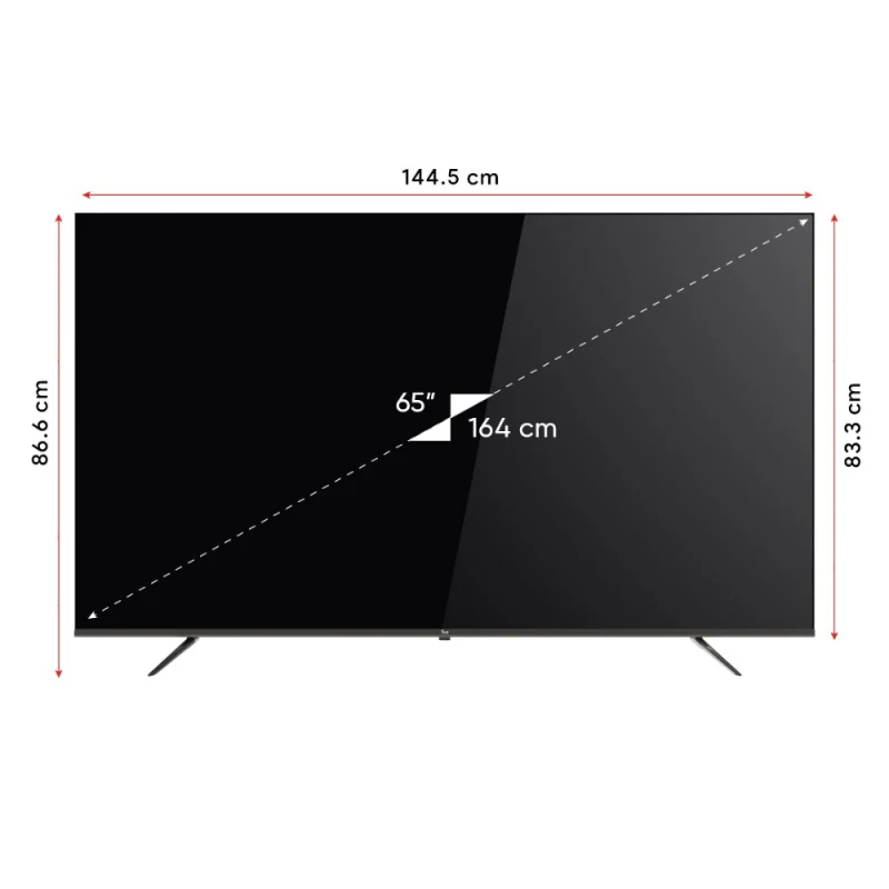 YE-65GFSG8-QLED 65" 165 Ekran UHD 4K Google TV-6
