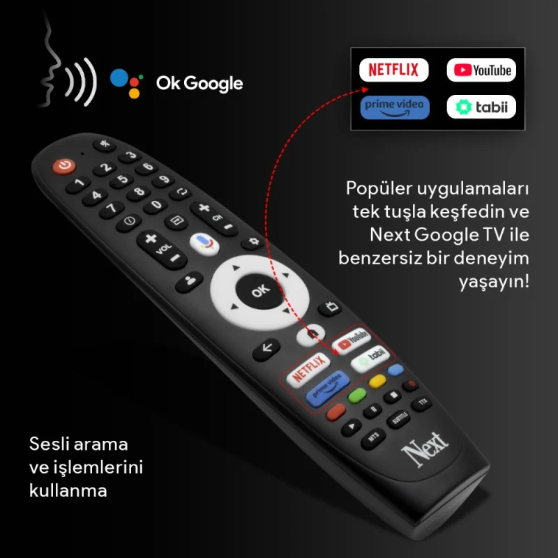 YE-75JFSG8-QLED+ 75" 190 Ekran UHD 4K Google TV-8