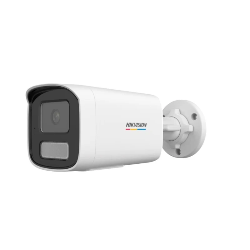 Hikvision DS-2CD1T47G2H-LIUF/SL 4MP AcuSense Bullet Kamera – Mikrofonlu, Sirenli, Smart Hybrid Light, IP67