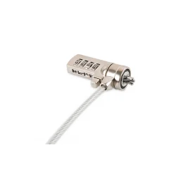 S-LINK SL-S202 Şifreli Notebook Kilidi 110cm Kaplamalı Çelik Kablo Laptop Güvenlik Kilidi-2