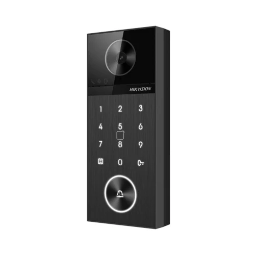 Hikvision DS-KV6124-WBE1 4 MP IP Villa Kapı İstasyonu (Wi-Fi, Bluetooth, Kart Okuyucu, Şifre, PoE, Çift Yönlü Ses)