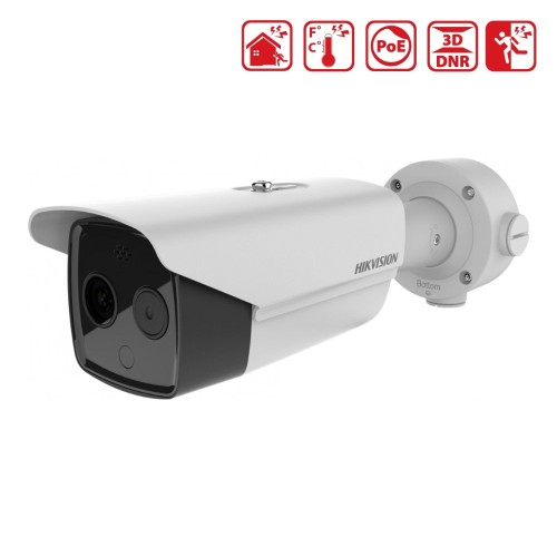 Termal + Optik Bi-spectrum IP Bullet Kamera