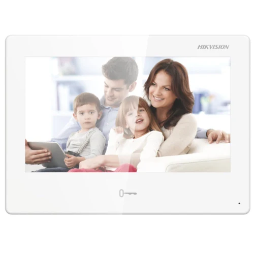 Hikvision DS-KH9310-WTE1(B) 7” Android IP Görüntülü Diafon Monitörü – WiFi & PoE, Ultra Seri