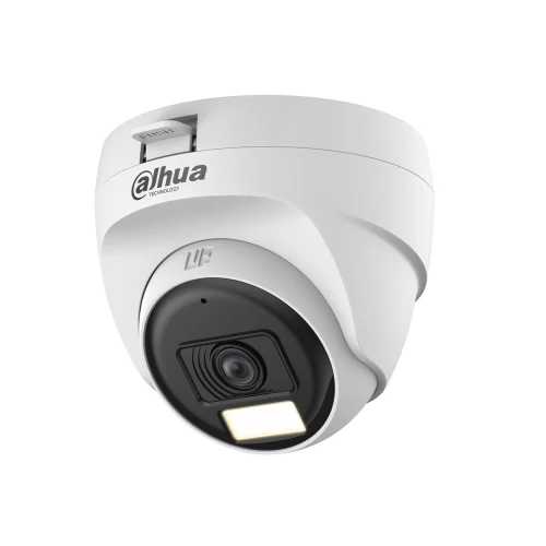 DAHUA T1A21-U-IL 2MP 2.8mm Akıllı Çift Işıklı HDCVI Dome Kamera(25m IR)