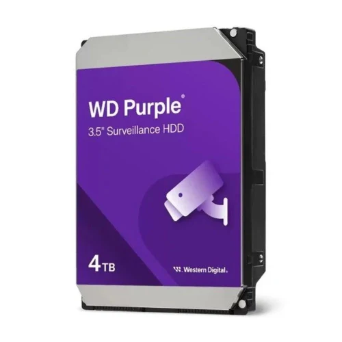 WD Purple WD44PURZ 4TB 3.5” SATA Güvenlik Harddiski – 24/7 CCTV Disk, 64MB Cache