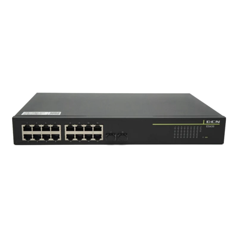 DCN,ES430-18P-P,16 port gig POE+2 SFP We Smart Switch-1