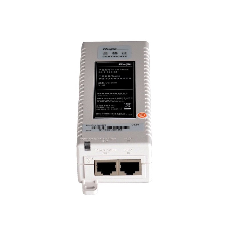 RUIJIE RG-E-120(GE) 50V 0.3AH 15.4W POE ADAPTÖR-1