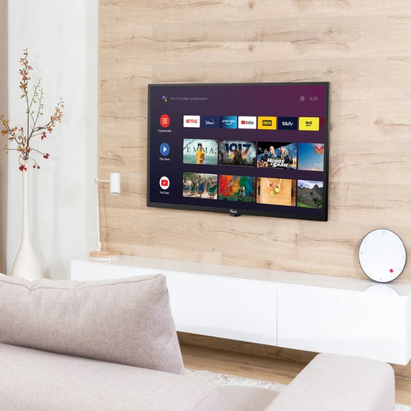 YE-32020GG4 32" 82 Ekran HD Google Android TV-7