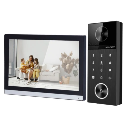 Hikvision DS-KIS612-P IP Görüntülü Villa İnterkom Kiti | 4MP Wi-Fi Görüntülü Diafon Seti