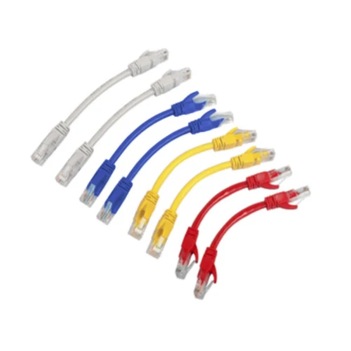 AGER UTP CAT6 0.15m 4x2x28# LSOH Slim Patch Cord Mavi – RJ45 Network Kablosu