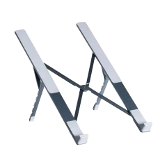 Frisby FNC-5135ST Notebook Standı 10"-17.3" Katlanır Laptop Standı – 5 Kademeli Ayarlanabilir Alüminyum Notebook Standı (Gri-Mavi)
