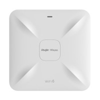 RUIJIE REYEE RG-RAP2260(G) AX1800 Wi-Fi 6 2PORT 2.4G 2x2MIMO 5G 2x2MIMO 23dBm 2.4 GHZ & 5 GHZ POE ADAPTORSUZ INDOOR ACCESS POINT
