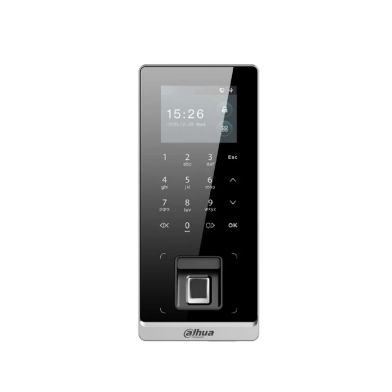 Dahua DHI-ASI2212H-W Parmak İzi Kartlı Şifreli Geçiş Kontrol Cihazı Wi-Fi Access Control-1