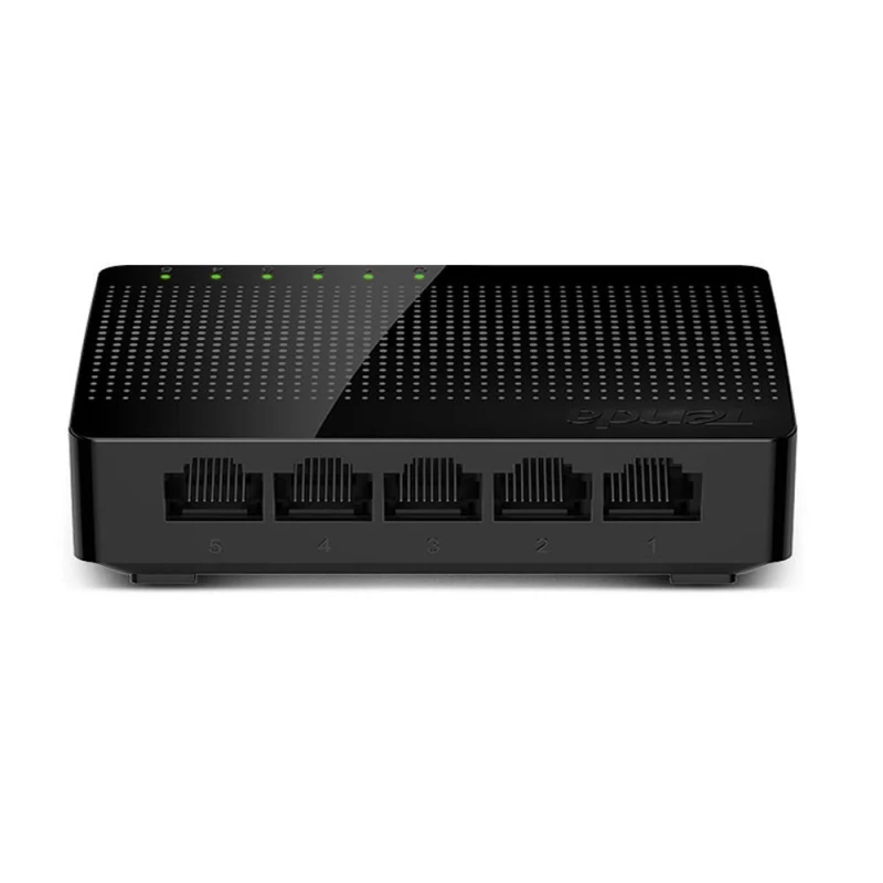 Tenda SG105 5 Port Gigabit Switch | 10/100/1000 Mbps, Unmanaged, Desktop-1
