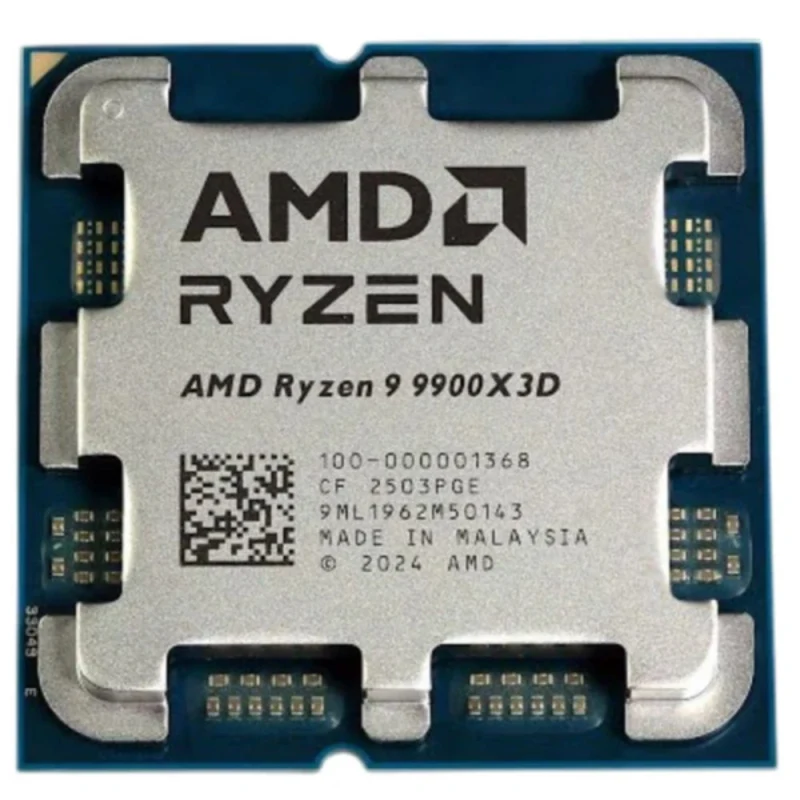 AMD Ryzen 9 9900X3D 12 Çekirdek 4.4GHz / 5.5GHz 128MB Cache AM5 İşlemci (TRAY – Fan Yok, Dahili Grafik Var)-2