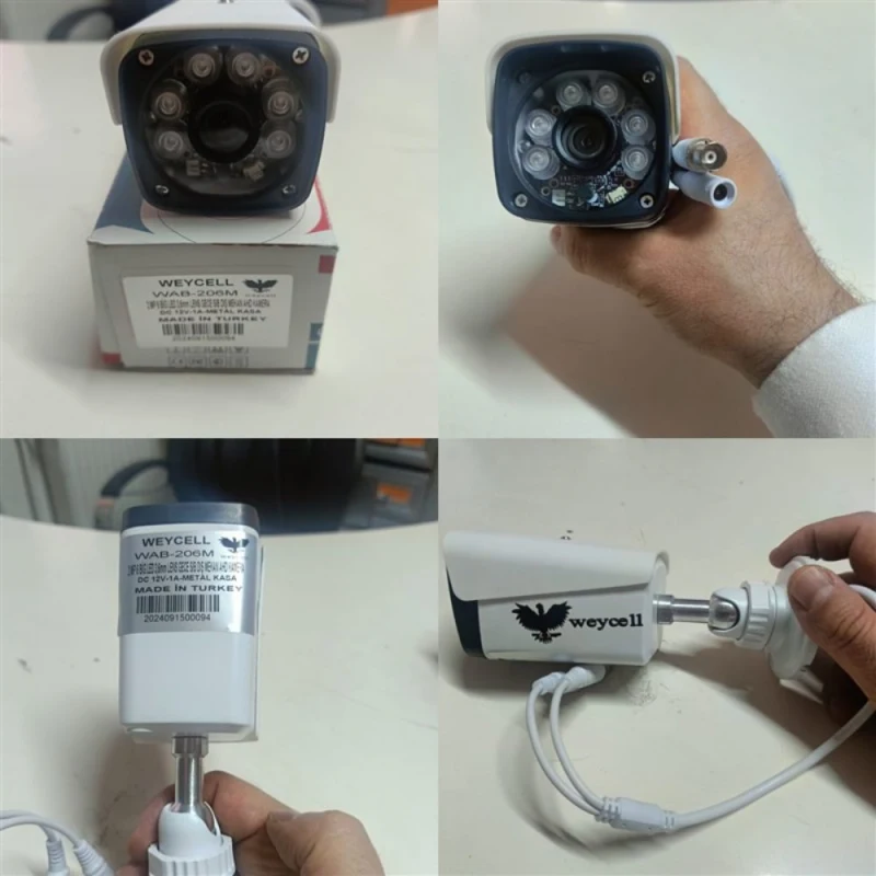 2MP AHD METAL KASA SİYAH BEYAZ-1