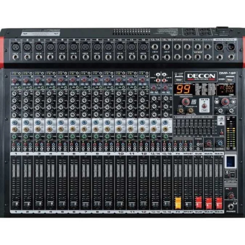 2X650W 16 Kanal Power Mixer-1