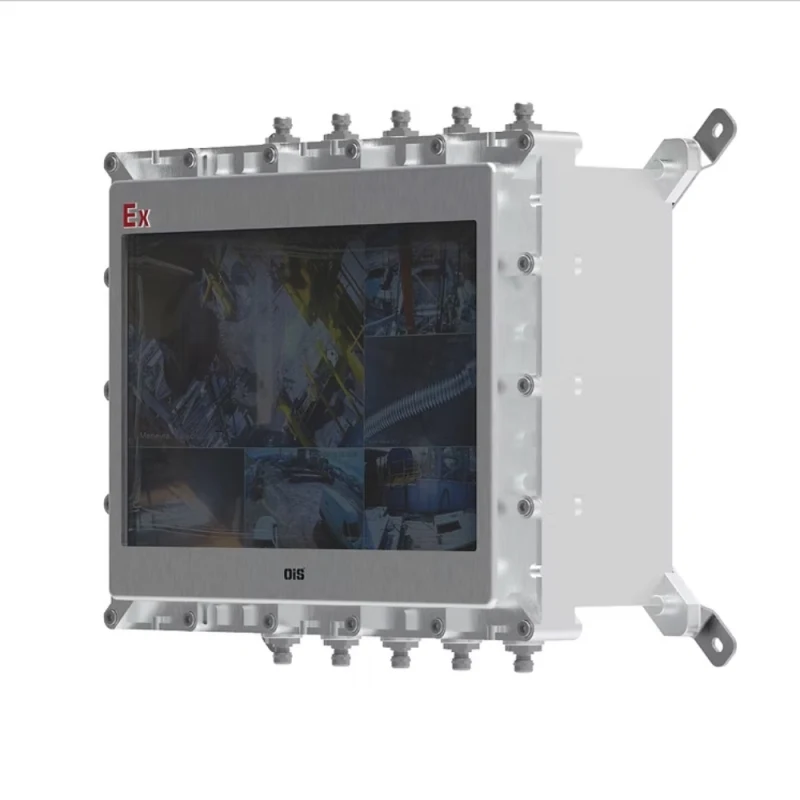 TB-V5P Exproof Monitör | 19" Monitör, 8 Kanal NVR, ATEX, IP66-1