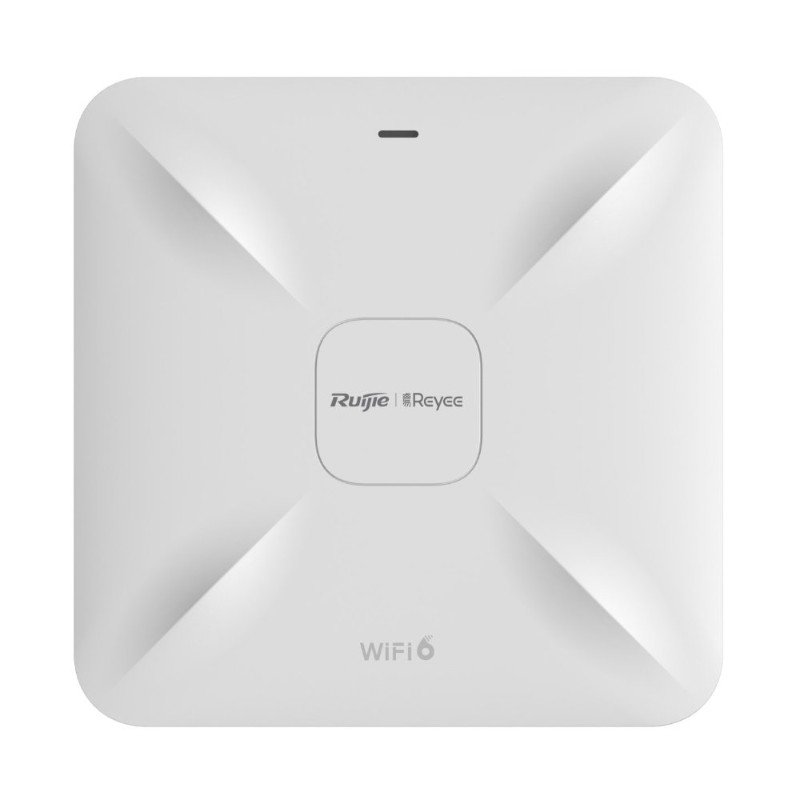 RUIJIE REYEE RG-RAP2260(G) AX1800 Wi-Fi 6 2PORT 2.4G 2x2MIMO 5G 2x2MIMO 23dBm 2.4 GHZ & 5 GHZ POE ADAPTORSUZ INDOOR ACCESS POINT-1