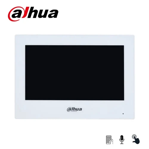 Dahua DHI-VTH2621GW-P IP Monitör | 7” Dokunmatik Ekranlı Wi-Fi Görüntülü Diafon İç Mekan Monitörü