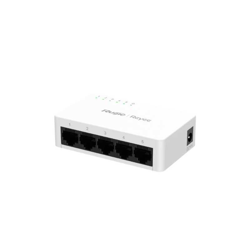 RUIJIE REYEE ES05G-L 5 PORT 10/100/1000 YONETILEMEZ DESKTOP SWITCH PLASTİK KASA-2