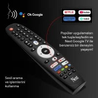 YE-75JFSG8-QLED+ 75" 190 Ekran UHD 4K Google TV-8
