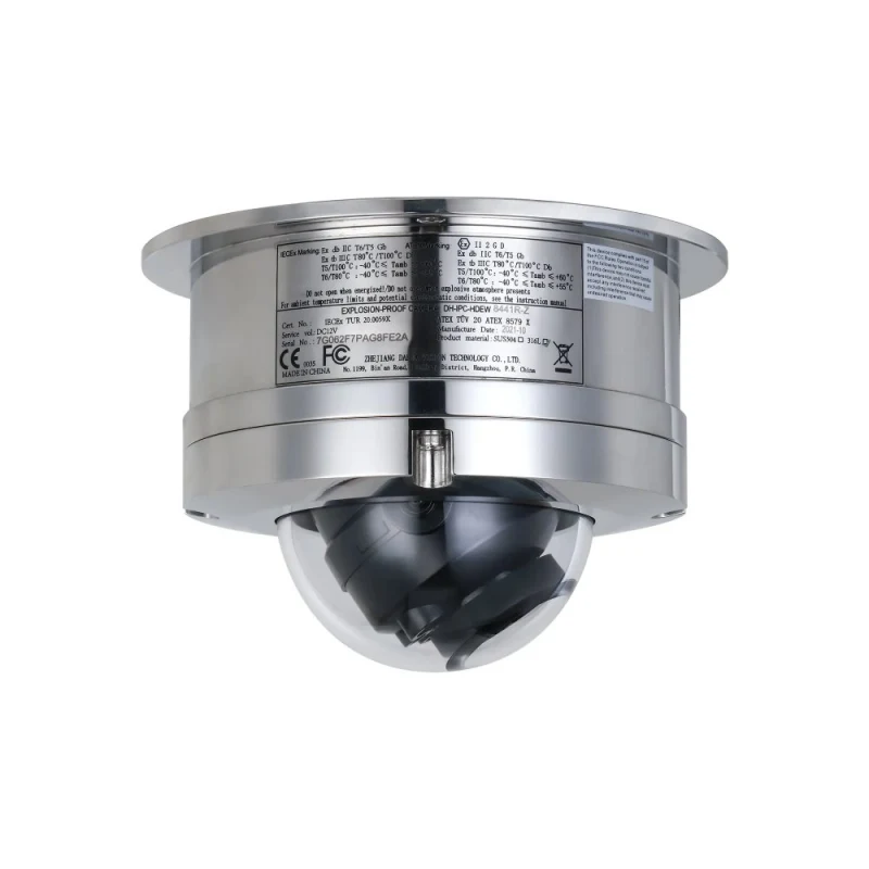 Dahua IPC-HDEW8841R-Z 8MP Explosion Proof Dome IP Kamera | 4K, IR 40m, WizMind-3