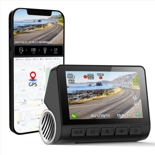 GO-4K GPS WiFi ARAÇ Kamerası 