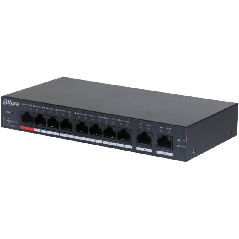 DAHUA CS4010-8ET-110 8 PORT 10/100 POE 110W YONETILEBILIR SWITCH-2