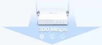 4Port, 300Mbps, 2.4Ghz Wifi, Masaüstü tipi, Megabit, Router, Access Point-6