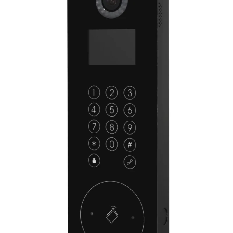 Hikvision DS-KD8103-E6 IP Görüntülü Diafon Dış Panel – 2MP Kamera, Kart & Şifreli Geçiş-1