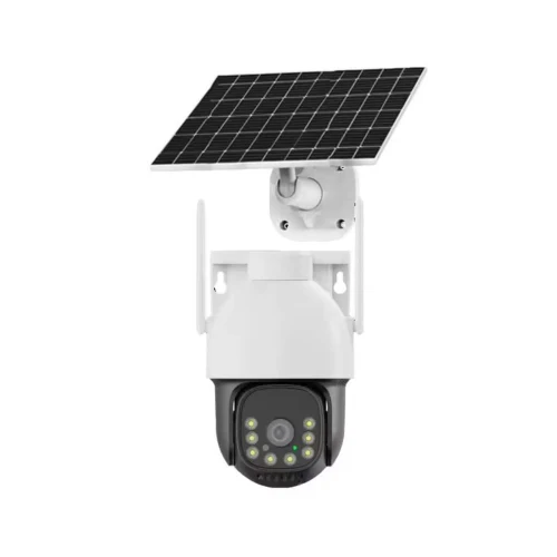 IOMA IO-780 4G eSIM Solar Güvenlik Kamerası – 6MP Tek Lens, PTZ 355°/90°, 16000 mAh Batarya, 12W Solar Panel, Renkli Gece Görüş