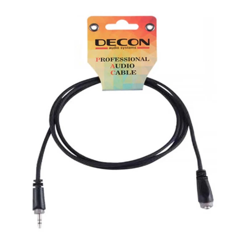 3.5mm Stereo Dişi - 3.5mm Stereo Erkek Uzatma Kablosu - 5 Metre-1