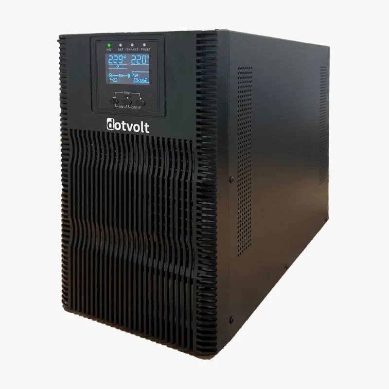Dotvolt MN Plus 3KVA 6x12V/7Ah 1F/1F Online UPS – 3000VA/2700W-1