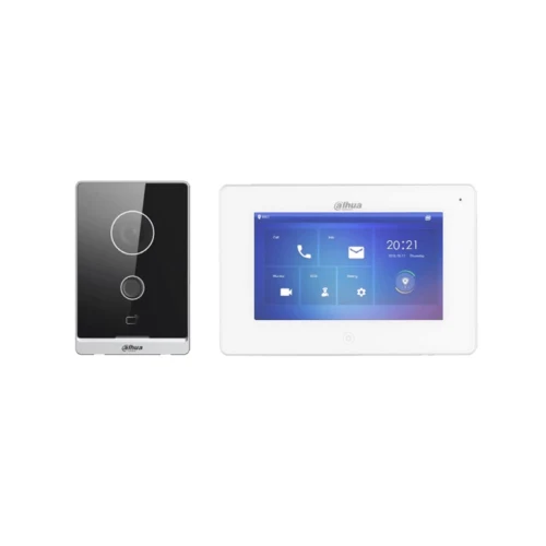 Dahua KTW01 IP ve Wi-Fi Görüntülü Villa İnterkom Kiti | Kapı Paneli ve 7" Dokunmatik Monitör