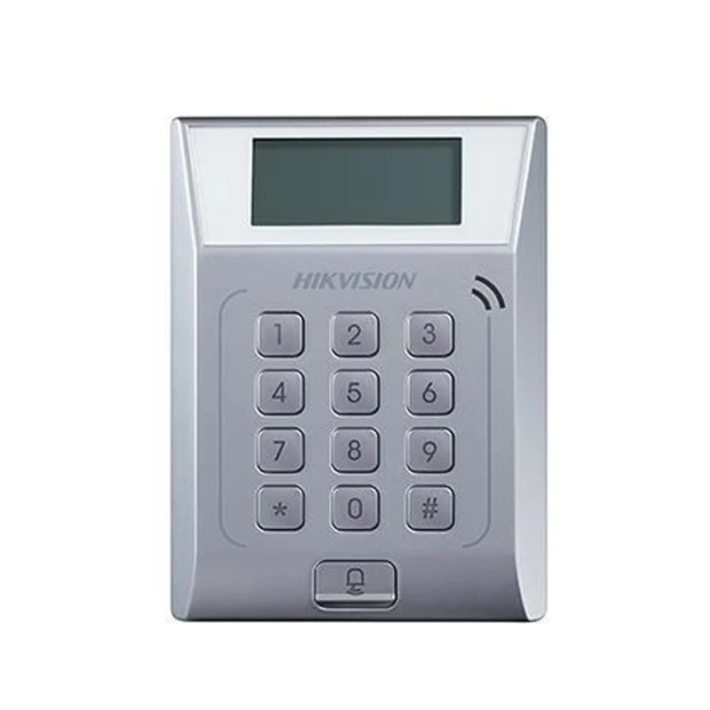 Hikvision DS-K1T802M Kartlı Geçiş Terminali – Mifare Kart + Şifre, TCP/IP Erişim Kontrol