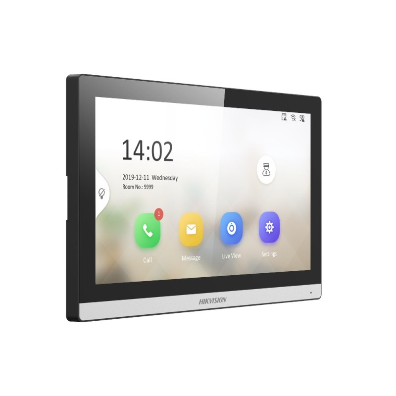 Hikvision DS-KH6350-WTE1 7“ Dokunmatik İç Ortam İnterkom-3