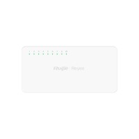 RUIJIE REYEE RG-ES08F 8 PORT 10/100 YONETILEMEZ DESKTOP SWITCH PLASTİK KASA-7
