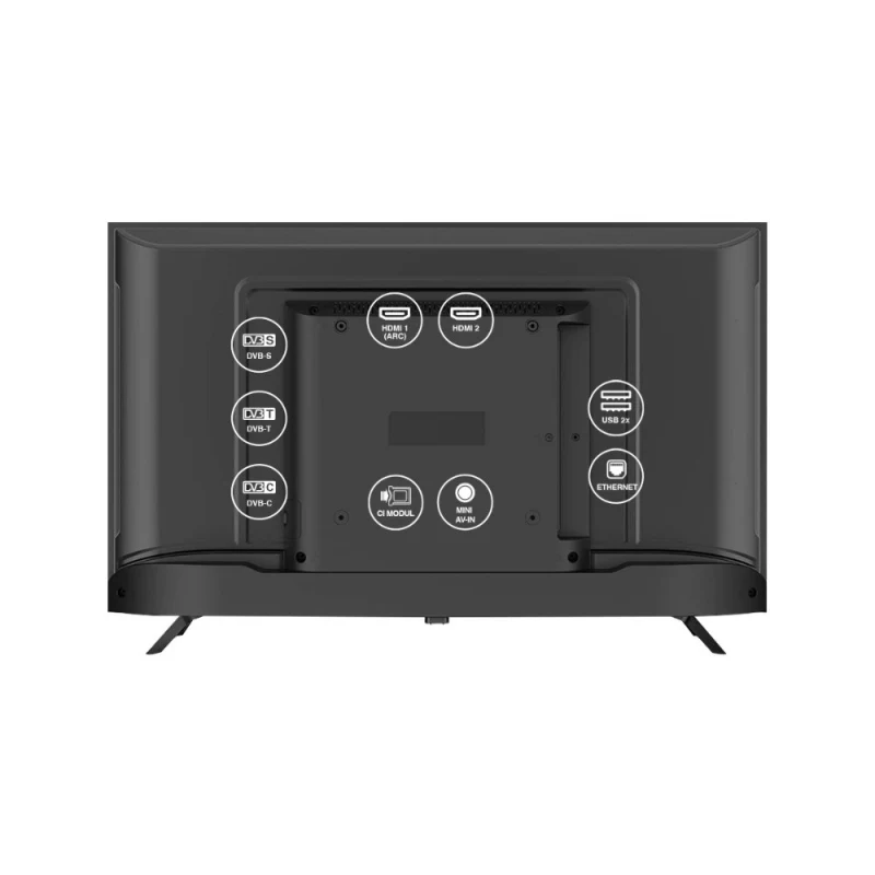 YE-32020GFSG4 32" 82 Ekran HD Çerçevesiz Android TV-3