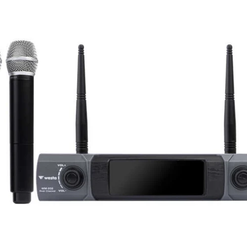 1 Receiver+2 Handheld Mikrofon