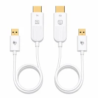 DataForce 50 Metre Kablosuz HDMI Görüntü Aktarıcı | Tak & Çalıştır, Full HD 1080P, 5GHz Wireless HDMI TX/RX