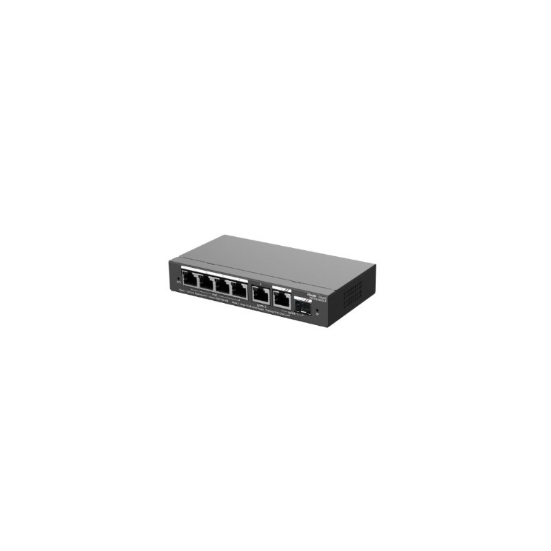 RUIJIE REYEE RG-ES206GS-P 4 PORT 10/100/1000 4 PORT POE+ 1XGE UPLINK 1 X SFP 54W RUJIE CLOUD YONETILEBILIR DESKTOP SWITCH-4