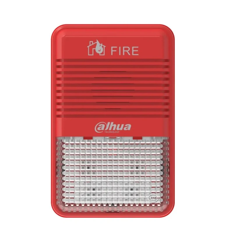 Dahua HY-1500 Adreslenebilir Flaşörlü Siren – EN54-3/23, 24V DC Yangın Alarm Sireni-1