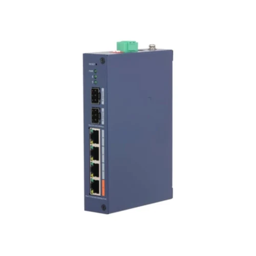 DAHUA CHS4206-4GT-60, 4 Port, Gigabit, PoE 60W, 2 Port SFP, Cloud Yönetilebilir, Switch